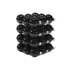 Boules de noël classic-noir