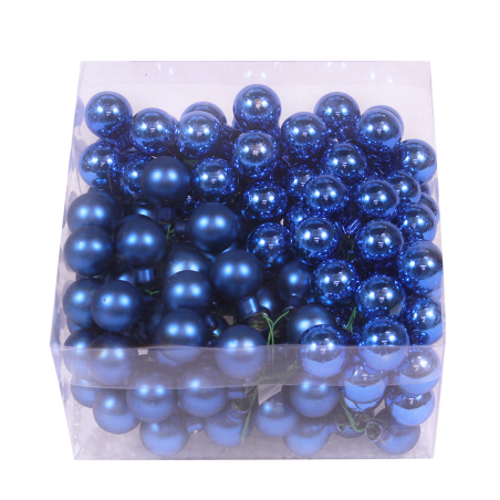 Boules de noël classic-bleu Boules de noël classic-bleu