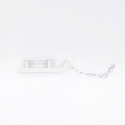 Lot de 6 miniatures  en bois blanc