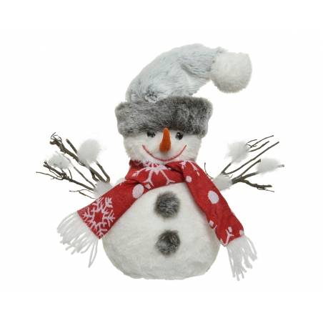 Bonhomme de neige écharpe rouge Bonhomme de neige écharpe rouge