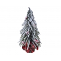 Mini sapin avec baies rouges