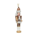 Casse noisette Père Noël en bois 12,5cm