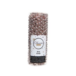 Rouleau de perles brillantes bronze, 10 mètres, scintillant et festif.