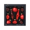 Assortiment de 10 boules rouge | SAPINS.FR Assortiment de 10 boules rouge | SAPINS.FR