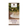 Cache pied de sapin blanc 70cm | SAPINS.FR Cache pied de sapin blanc 70cm | SAPINS.FR