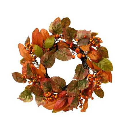 Couronne d'automne décorative pour porte | SAPINS.FR Couronne d'automne décorative pour porte | SAPINS.FR