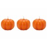 3 Bougies citrouille 3 Bougies citrouille