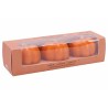 3 Bougies citrouille 3 Bougies citrouille