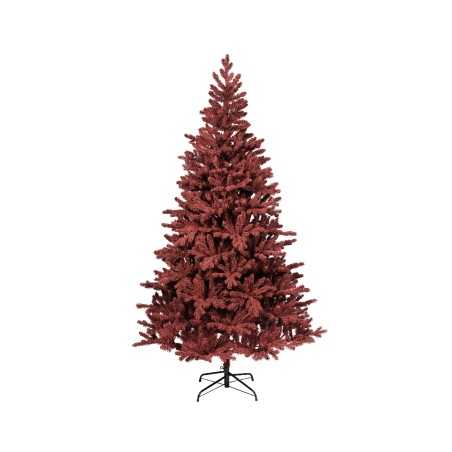 Burgundy sapin artificiel floqué bordeaux | SAPINS.FR Burgundy sapin artificiel floqué bordeaux | SAPINS.FR