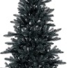 Berlin sapin artificiel floqué noir | SAPINS.FR