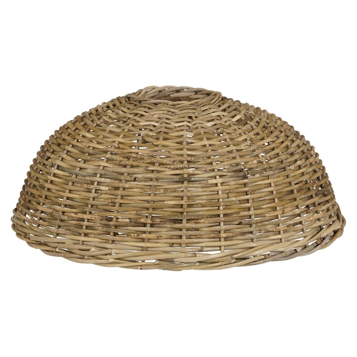 Cache-pied de sapin en rotin naturel 60 cm