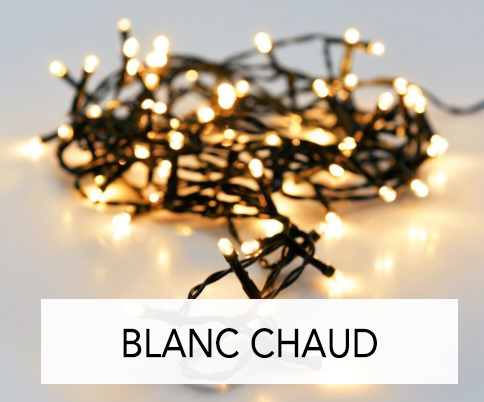 Guirlande lumineuse LED chaud