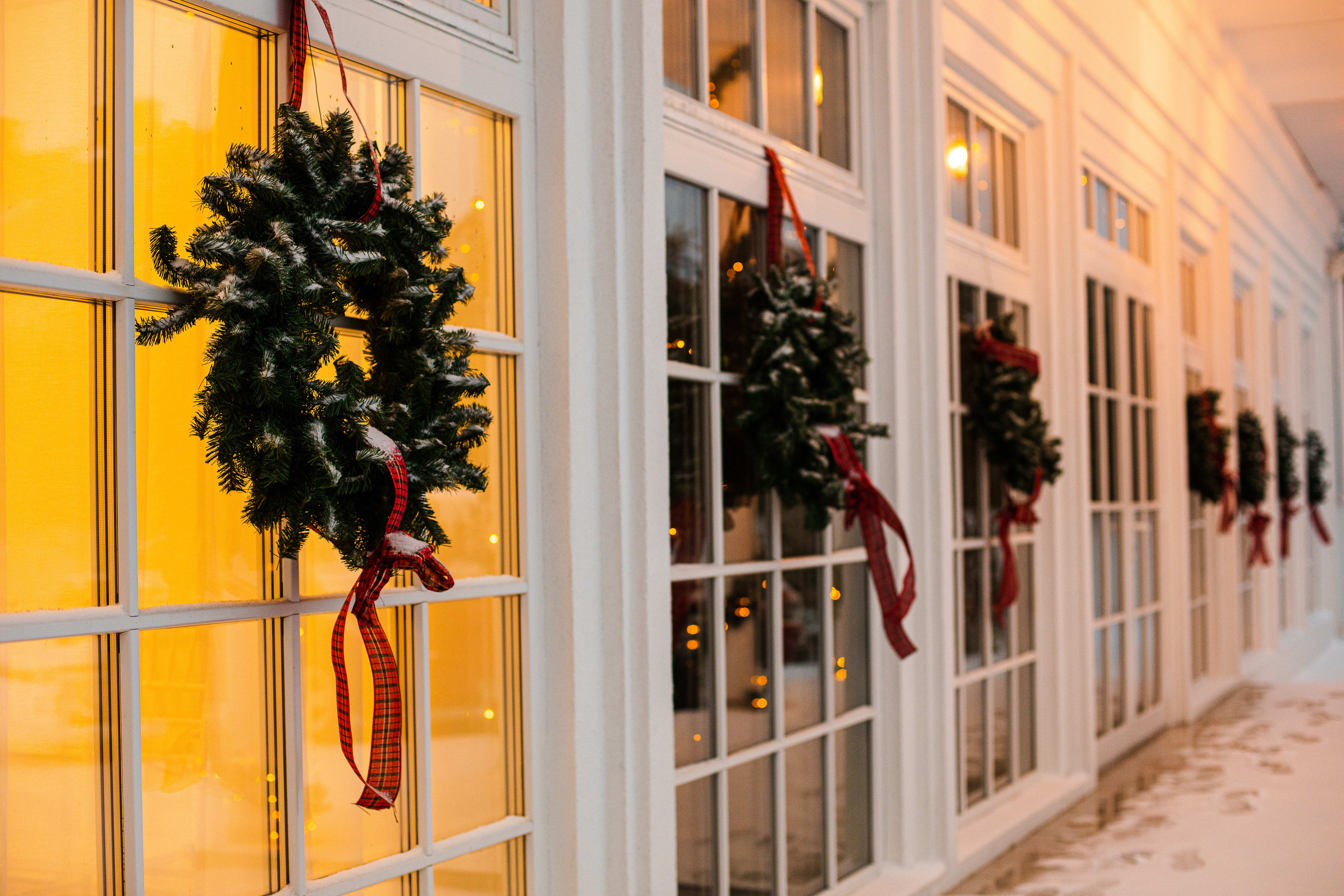 Décoration de Noël à l'américaine